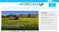 Desktop Screenshot of morro-baylife.com