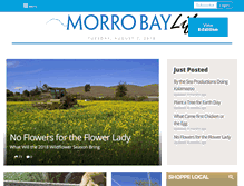 Tablet Screenshot of morro-baylife.com